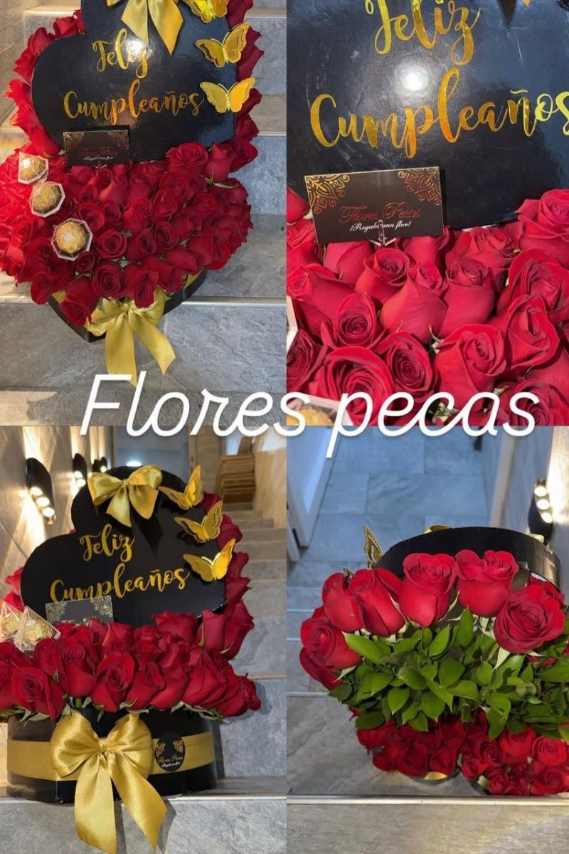 detalles bonitos con flores en bogota